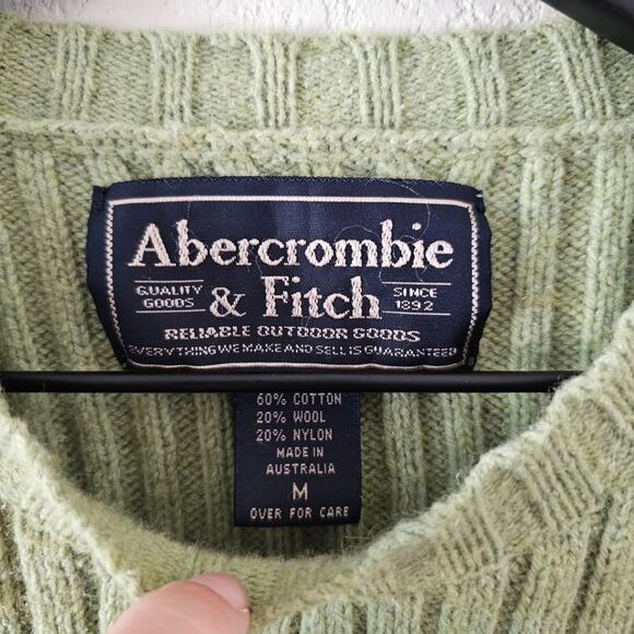 Abercrombie & Fitch Retro Lime Sweater - Picture 2 of 5